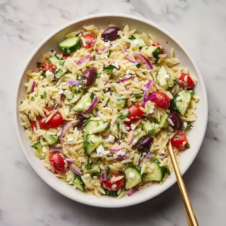 Mediterranean Orzo Salad Recipe