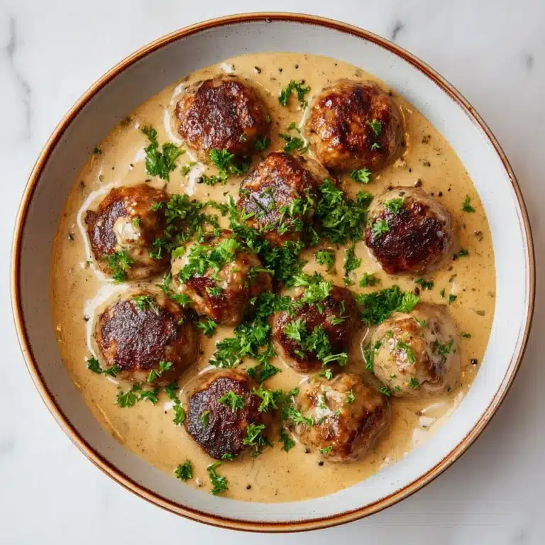 Keto Swedish Meatballs Recipe