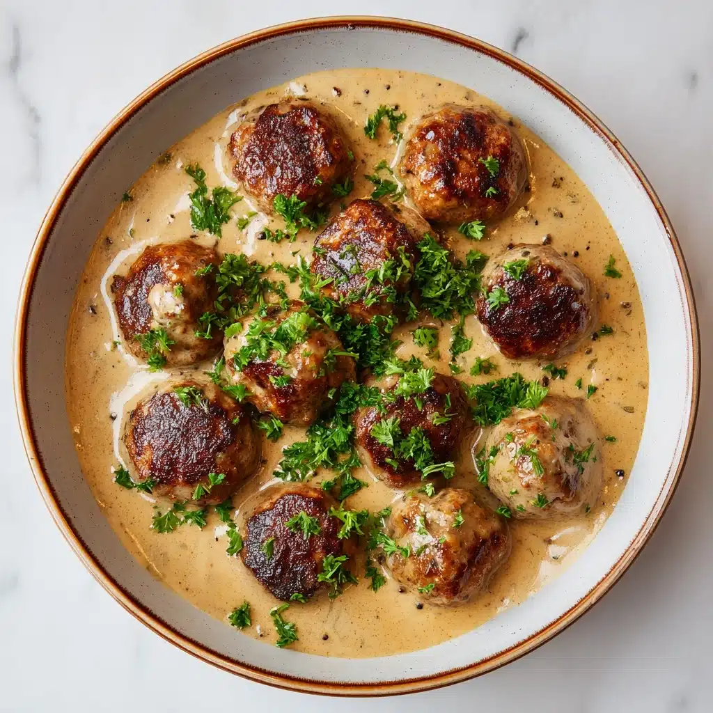 Keto Swedish Meatballs Recipe - Recipe Image