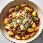 Gnocchi Bolognese Recipe