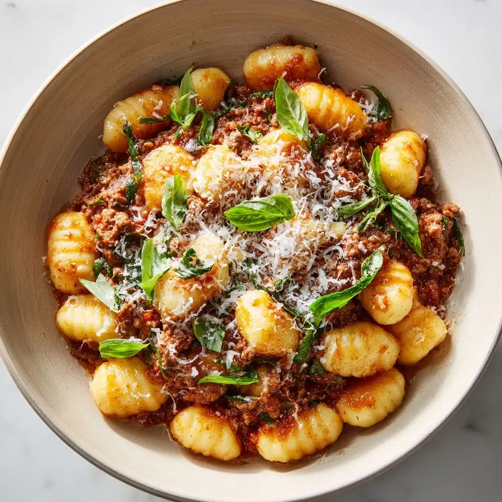 Gnocchi Bolognese Recipe