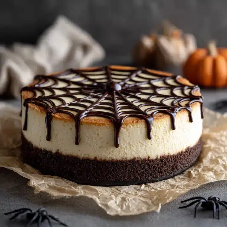 Spiderweb Cheesecake Recipe