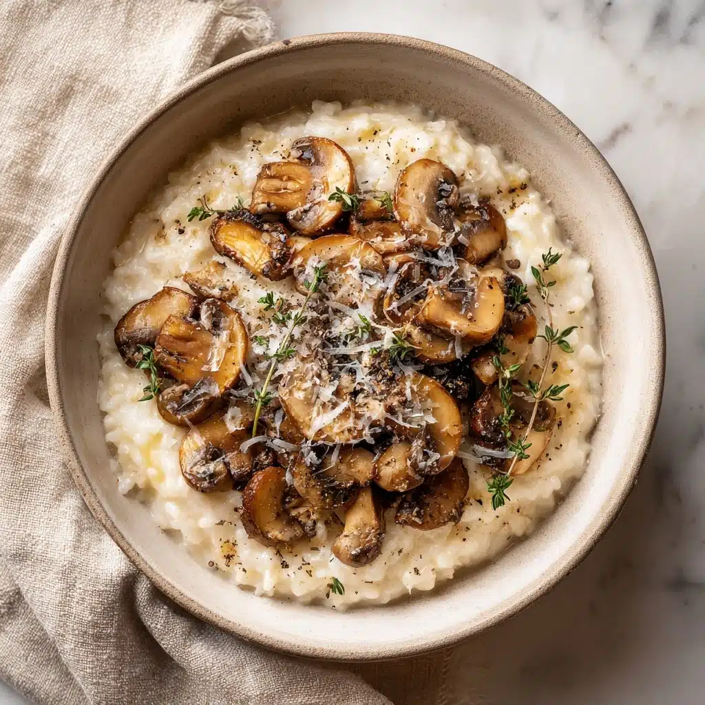 Creamy Mushroom Risotto Recipe