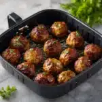 Air Fryer Meatballs Recipe