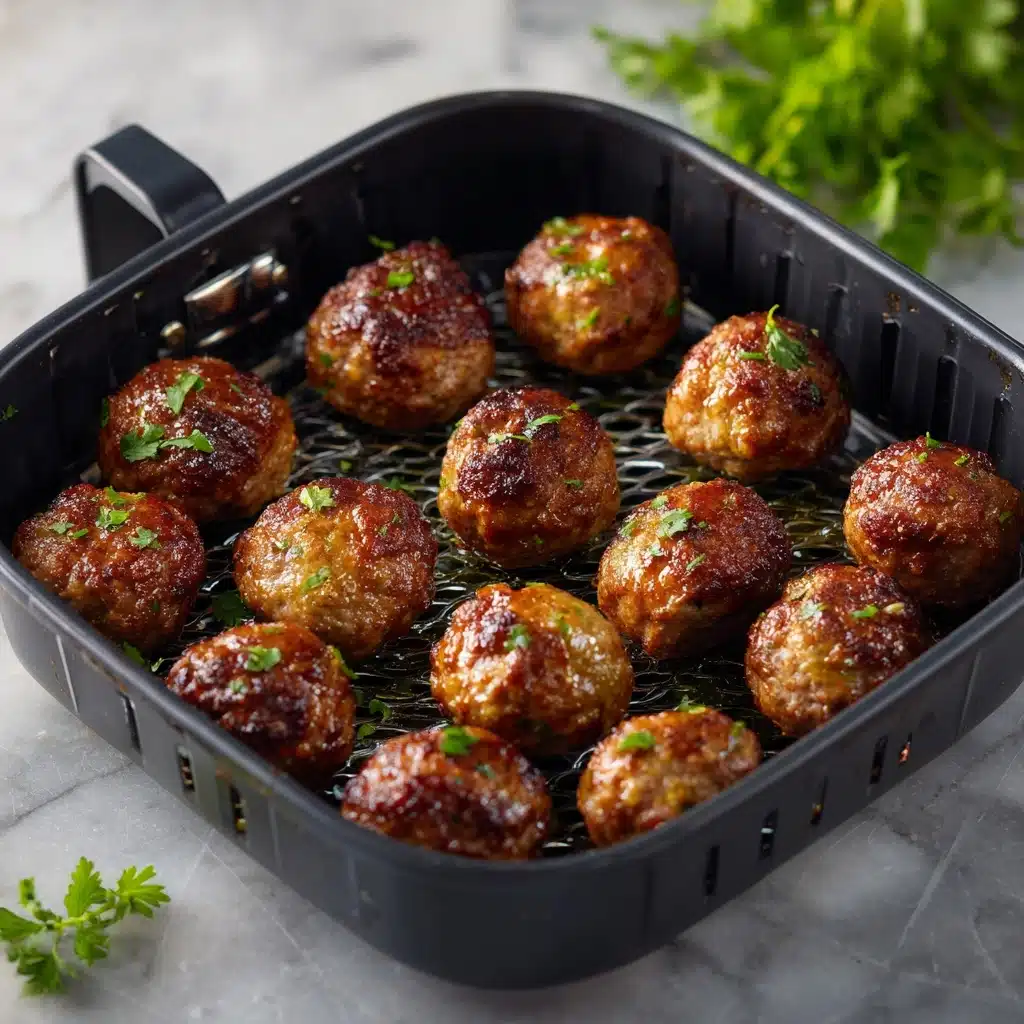 Air Fryer Meatballs Recipe