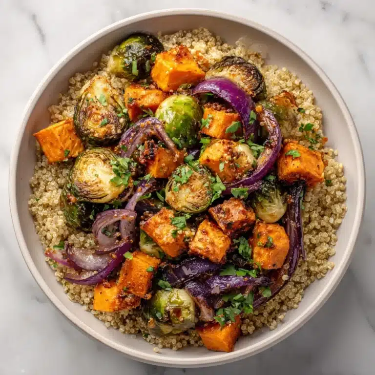 Roasted Winter Vegetable Nourish Bowl Recipe