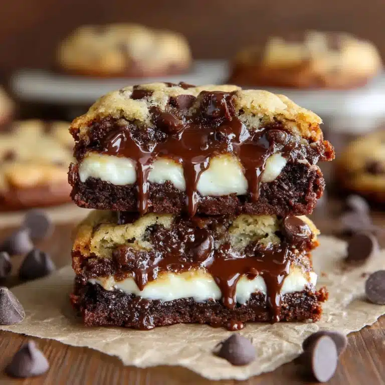 Cheesecake Stuffed Chocolate Chip Cookies Recipe