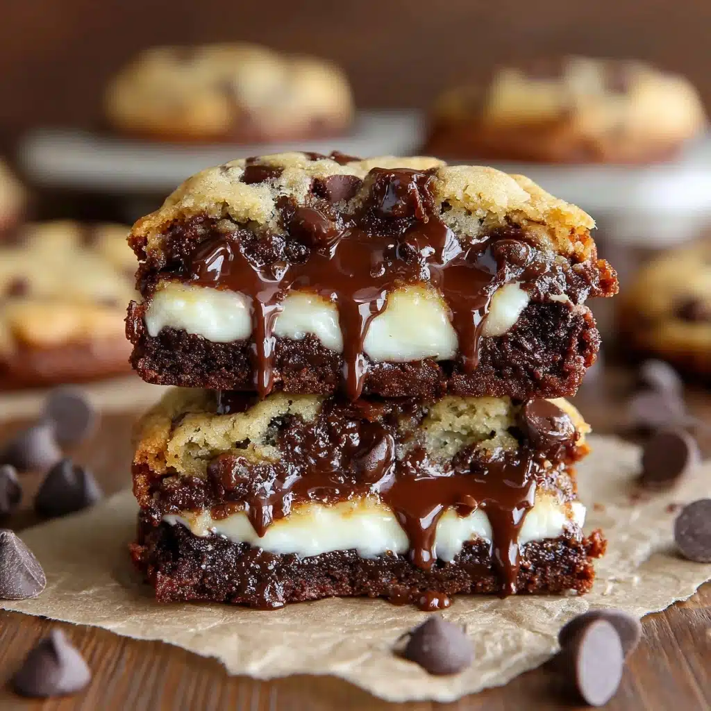 Cheesecake Stuffed Chocolate Chip Cookies Recipe