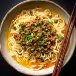 Mongolian Ground Beef Noodles Recipe
