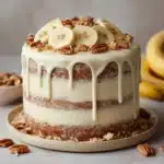 Heavenly Banana Walnut Cream Cake Recipe