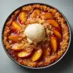 Peach Cobbler Upside Down Cake Recipe