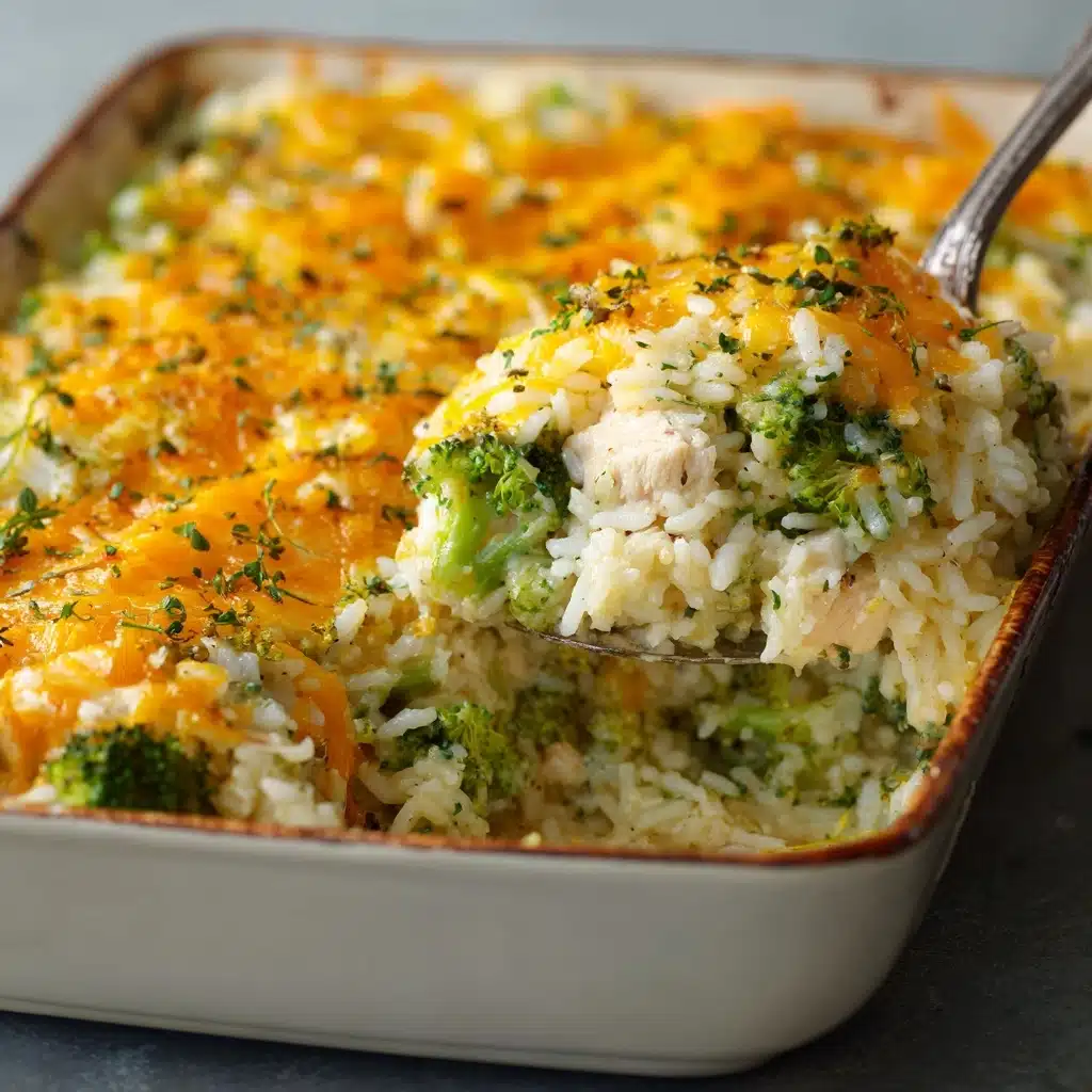 Chicken Broccoli Rice Casserole Recipe