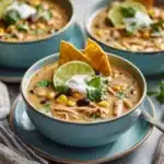 White Chicken Chili with Cream Cheese Recipe