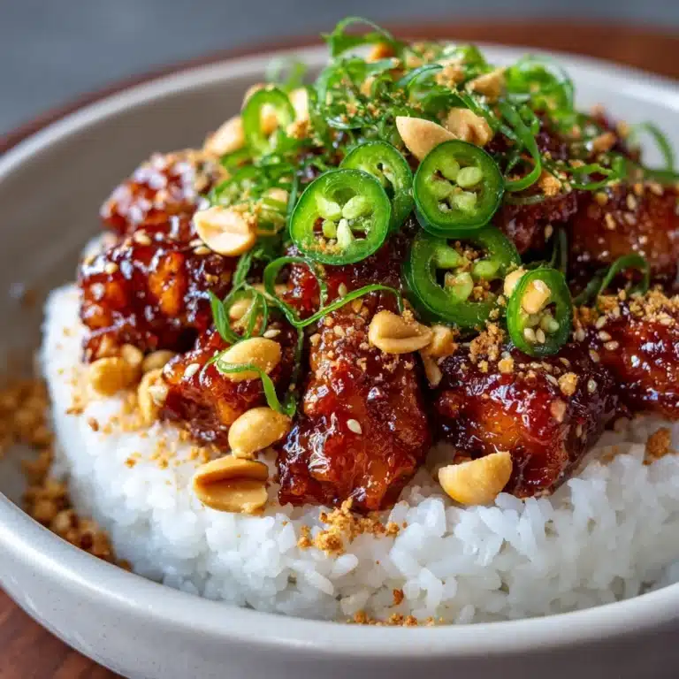 Hot Honey Chicken Bowls Recipe