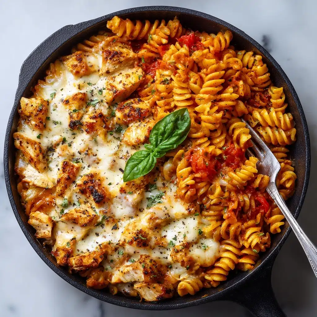 One-Pot Chicken Parmesan Pasta Recipe