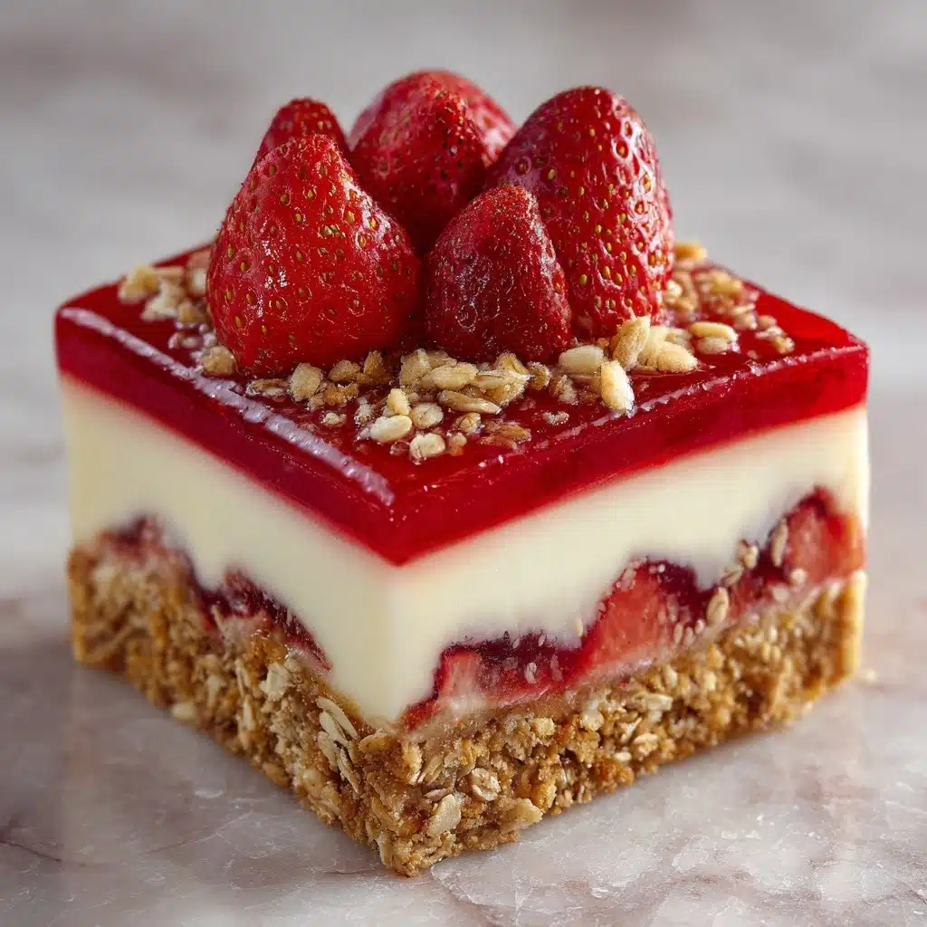 Strawberry Crunch Cheesecake Chunks Recipe