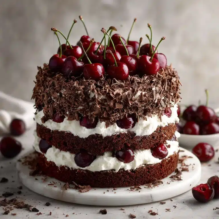 Chocolate & Cherry Delight Recipe