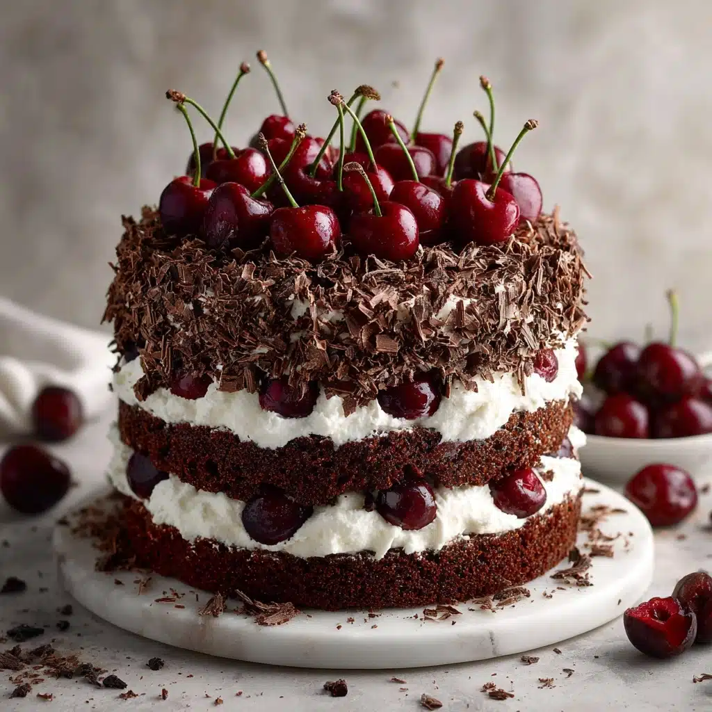 Chocolate & Cherry Delight Recipe - Recipe Image