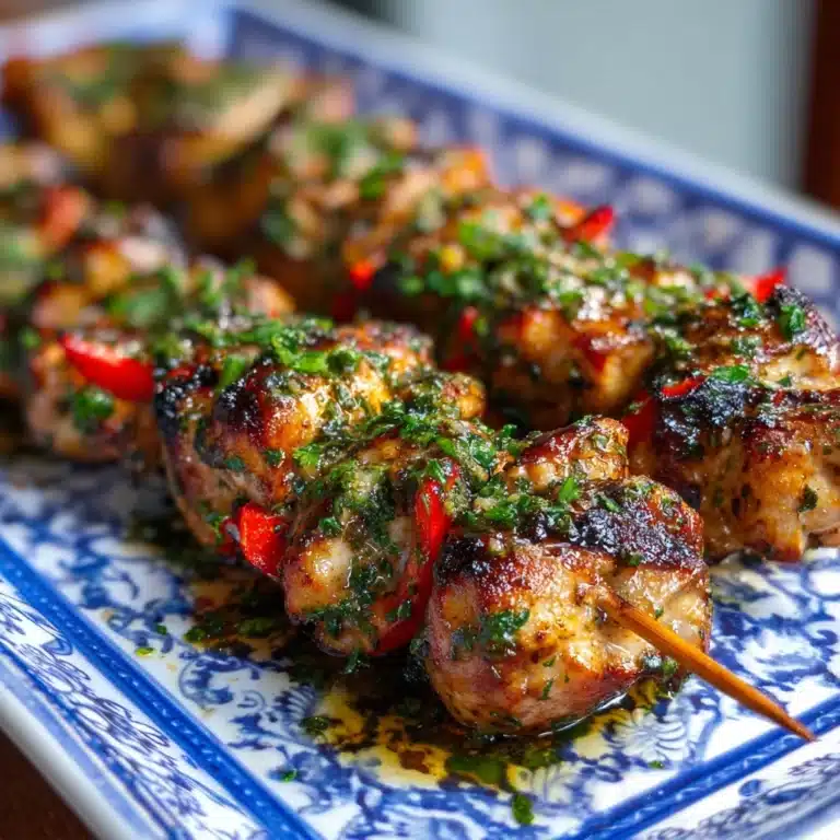 Chicken Skewers in the Oven Recipe