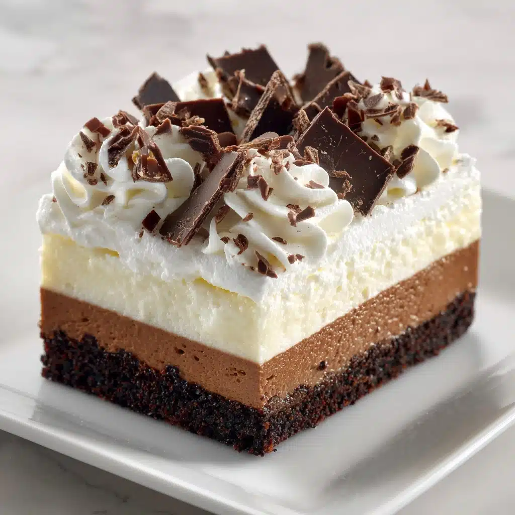 Brownie Refrigerator Cake Recipe - Recipe Image