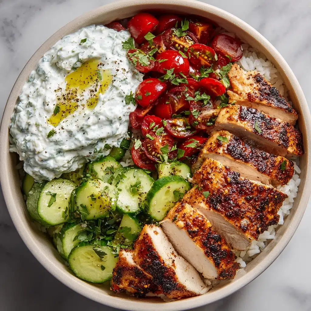 Chicken Tzatziki Bowls Recipe - Recipe Image
