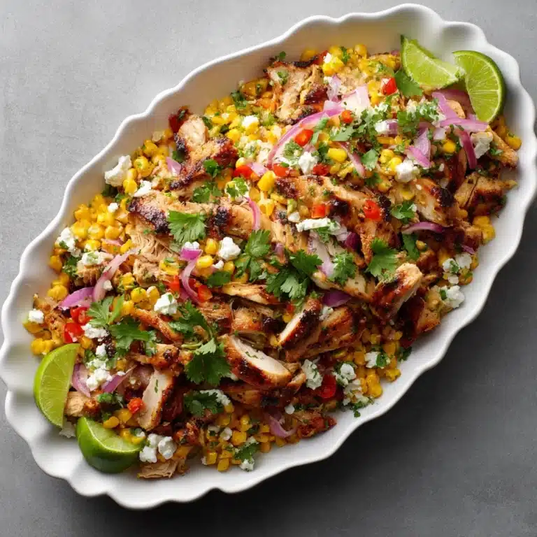 Healthy Street Corn-Inspired Chicken Salad Recipe