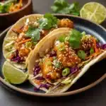Crunchy Asian-Style Chicken Tacos Recipe