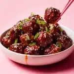 Asian Glazed Turkey Meatballs Recipe