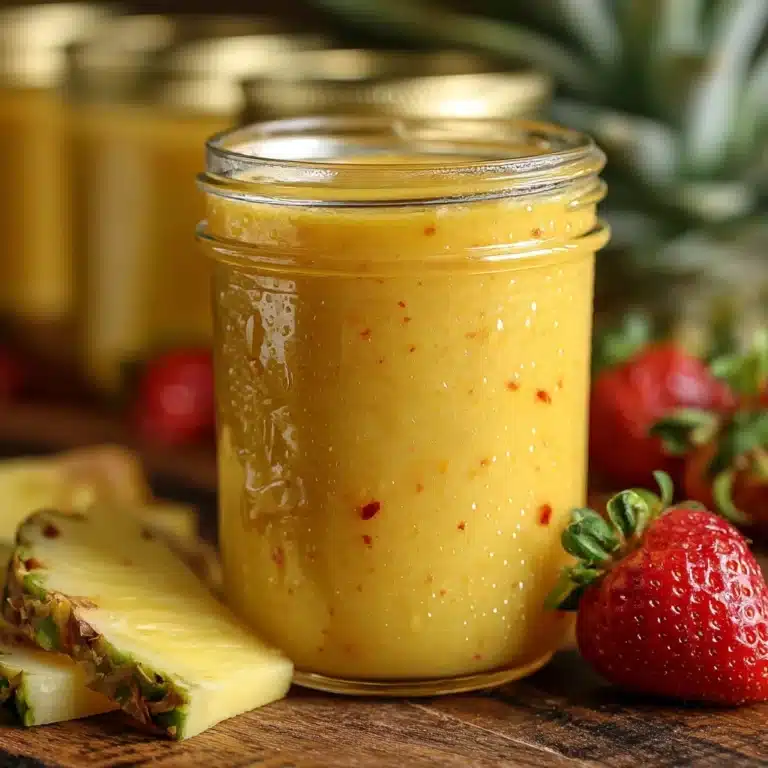 Pineapple Habanero Hot Sauce Recipe