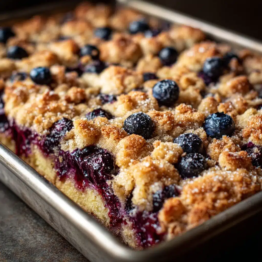 Buttermilk Blueberry Breakfast Cake Recipe - Recipe Image