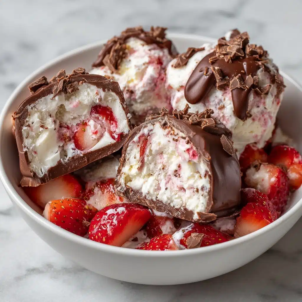 Chocolate Strawberry Yogurt Clusters Recipe
