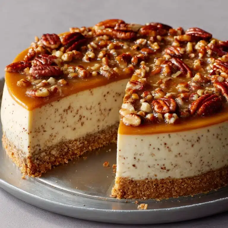 Butter Pecan Cheesecake Recipe
