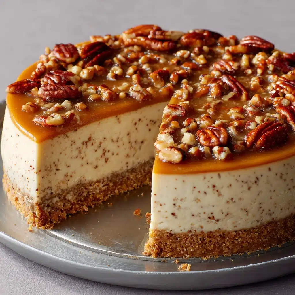 Butter Pecan Cheesecake Recipe