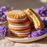 Lemon Lavender Sandwich Cookies Recipe