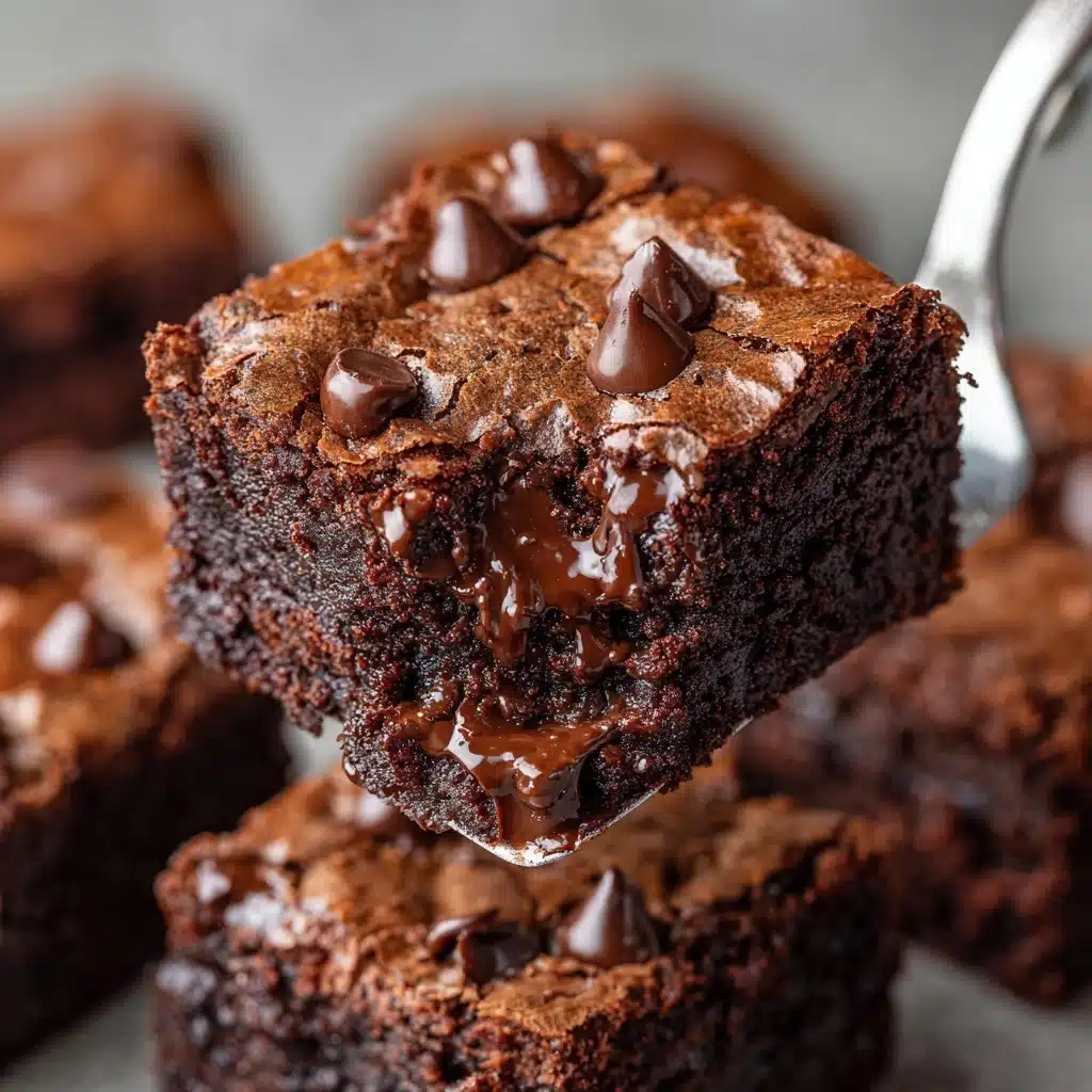 Peanut Butter Chocolate Fudge Brownies Recipe
