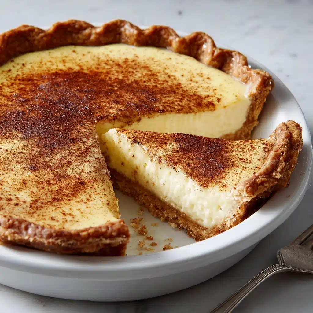 Classic Vanilla Custard Pie Recipe - Recipe Image