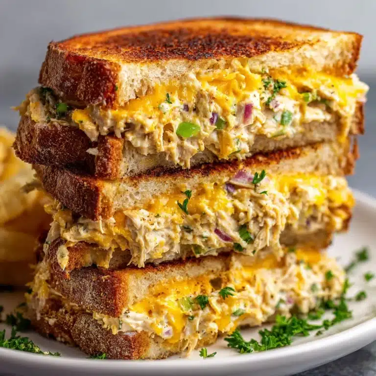 Tuna Melt Grilled Sandwiches Recipe