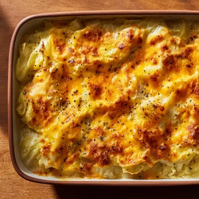 Cheesy Cabbage Casserole Recipe