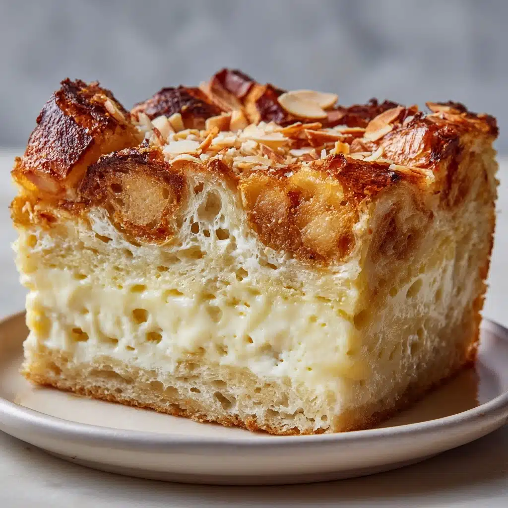 Coconut Cheesecake Bread Pudding Recipe - Recipe Image