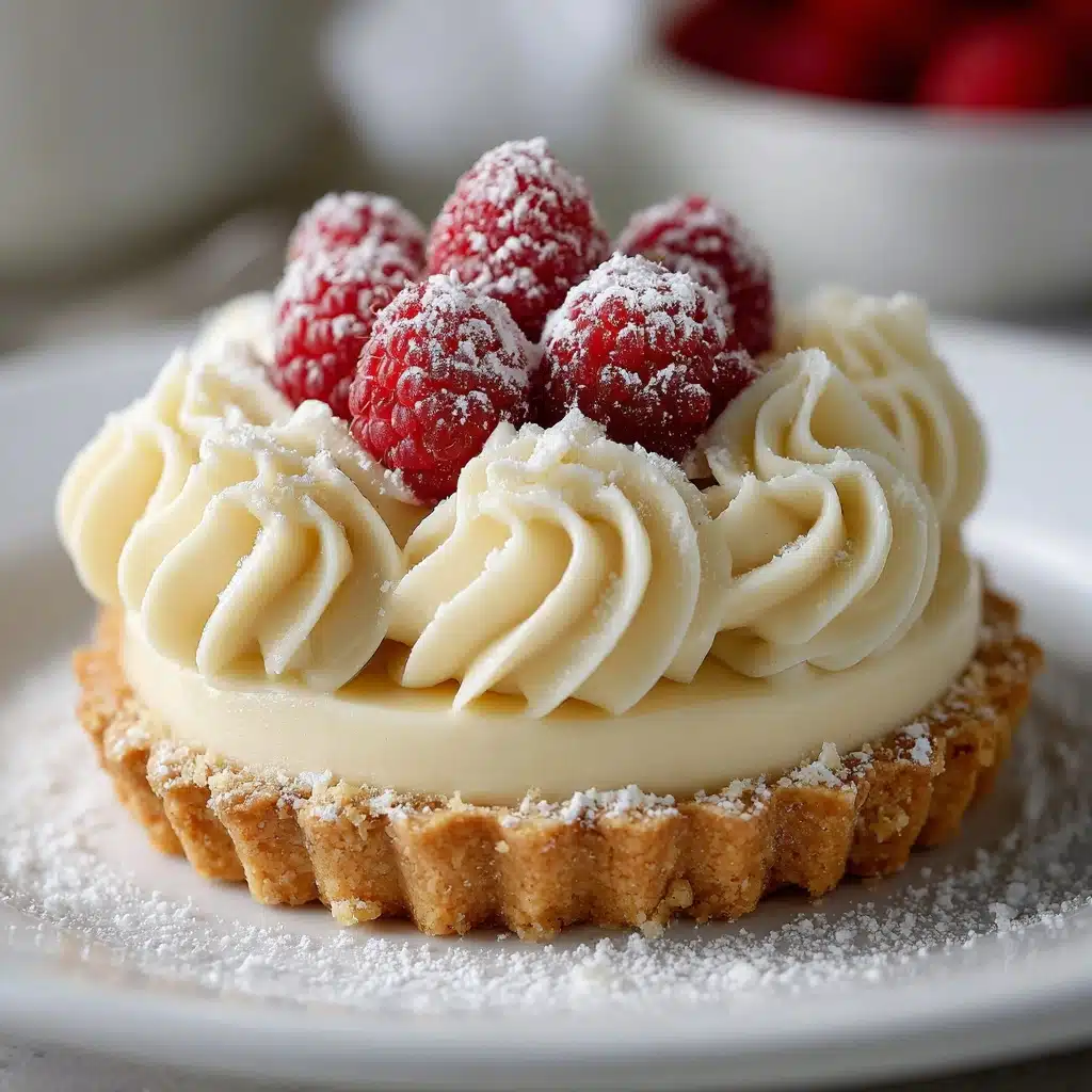 Rich White Chocolate Mousse Tart Recipe