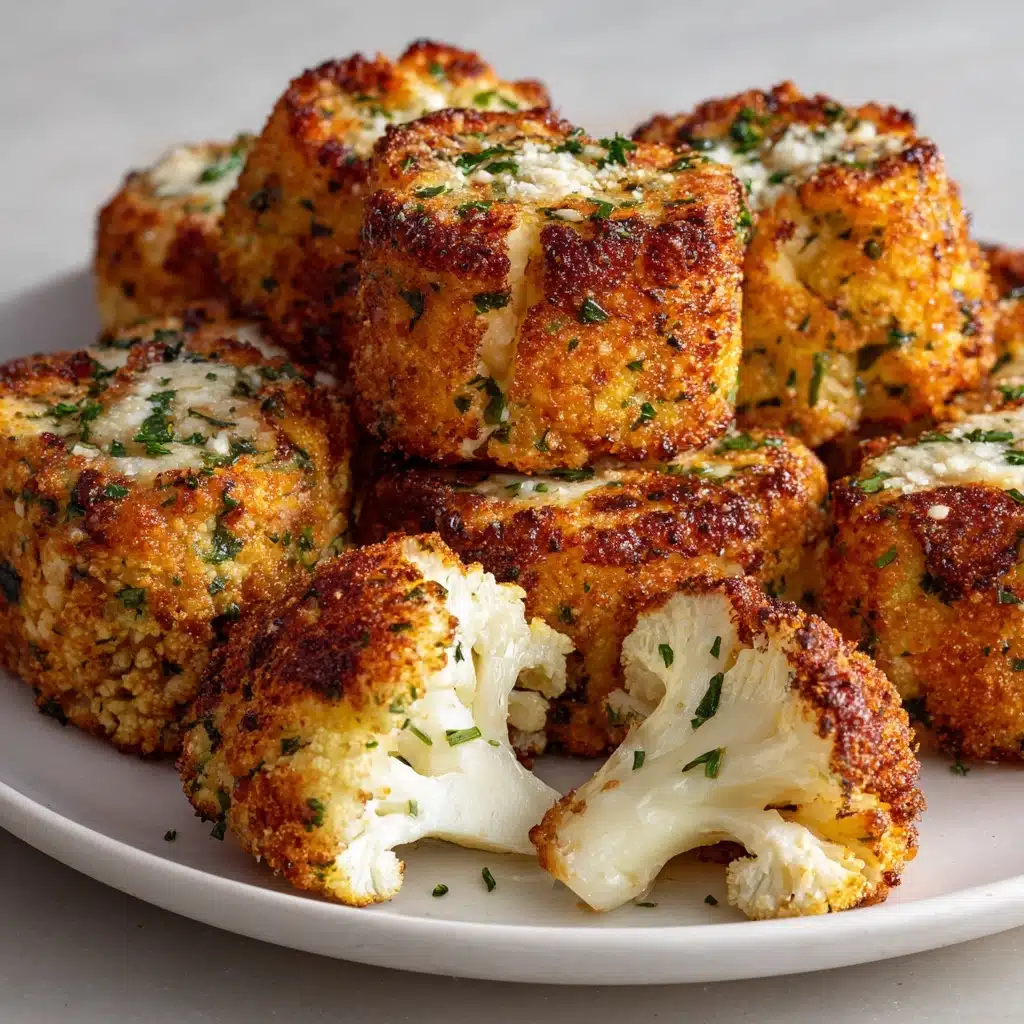 Roasted Garlic Cauliflower Tots Recipe - Recipe Image