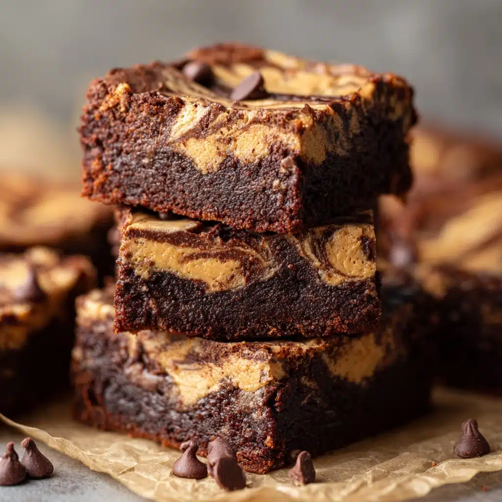 Peanut Butter Brownies with a Healthy Twist Recipe