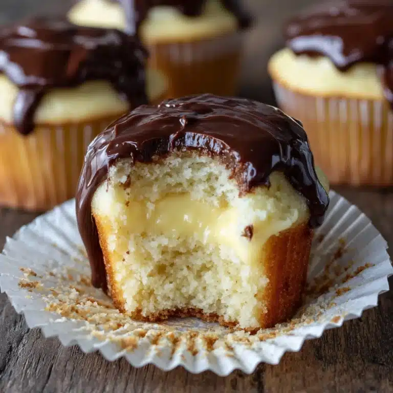 Daddy’s Boston Cream Cupcakes Recipe
