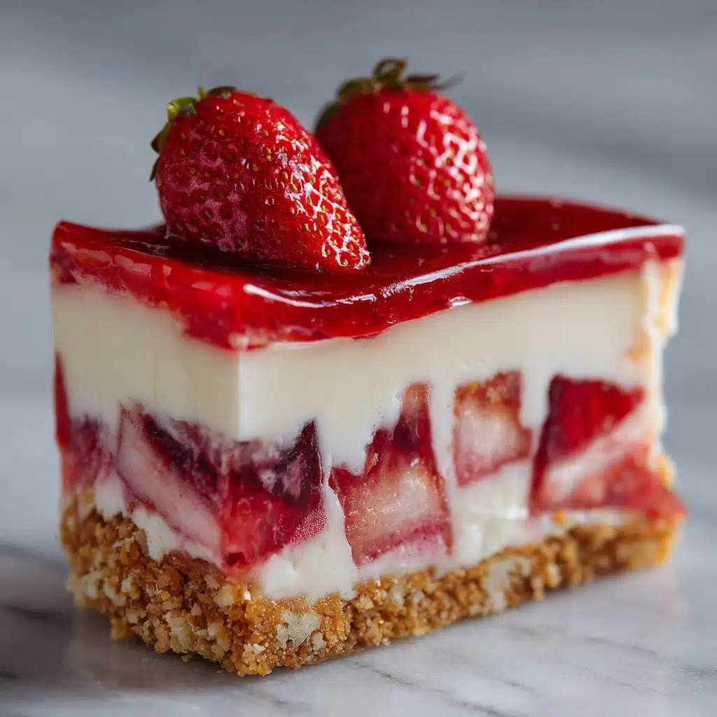 Creamy Strawberry Cheesecake Recipe