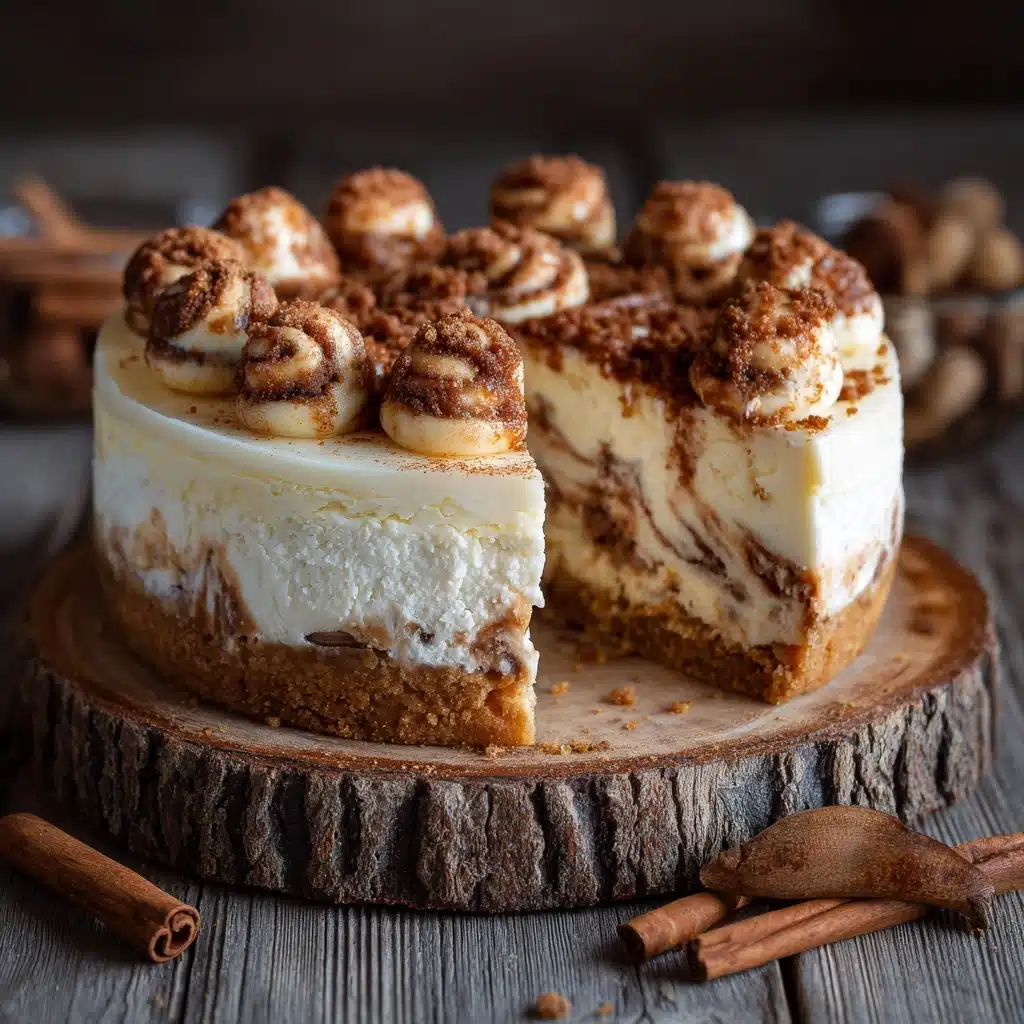 Decadent Cinnamon Roll Cheesecake Recipe