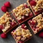 Raspberry Streusel Shortbread Bars Recipe