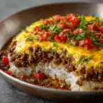 Ground Beef and Rice Skillet Recipe
