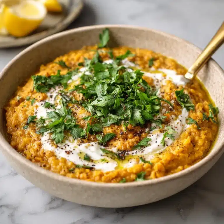 Spicy Red Lentil Curry Recipe