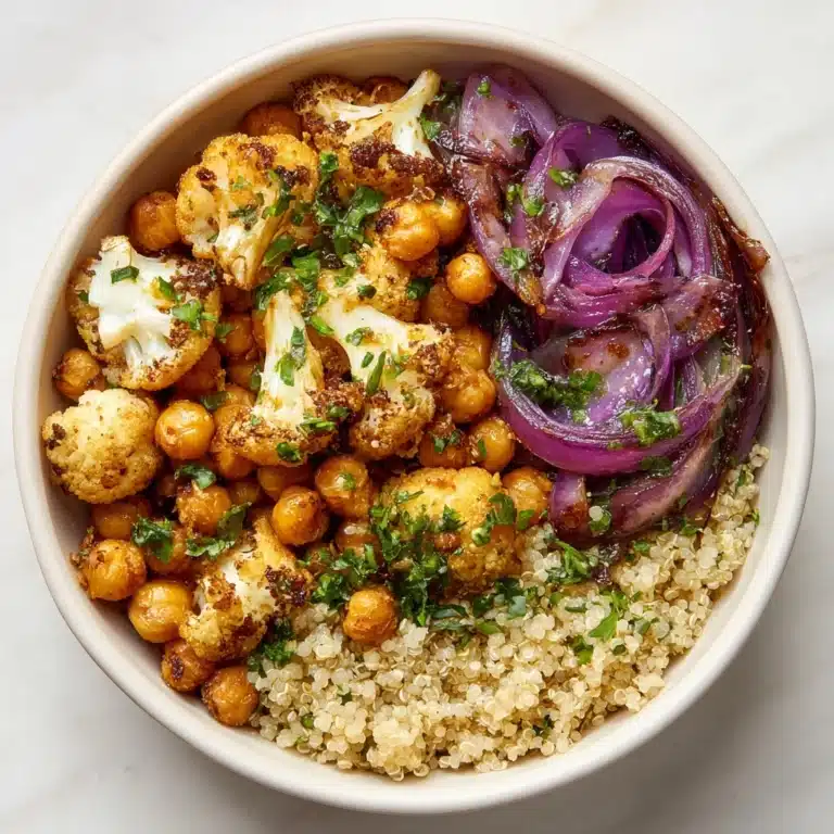 Spicy Roasted Cauliflower Salad Recipe