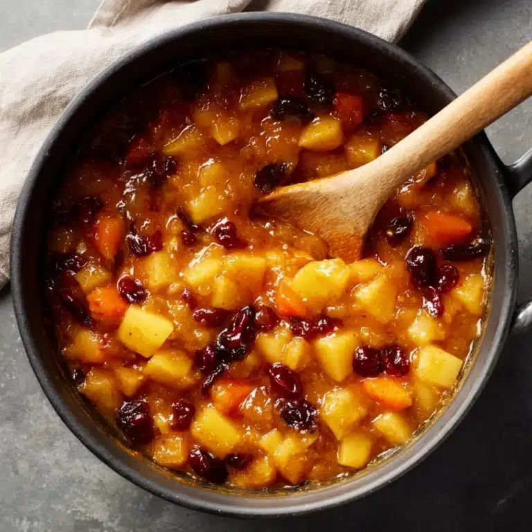 Peach Chutney Recipe